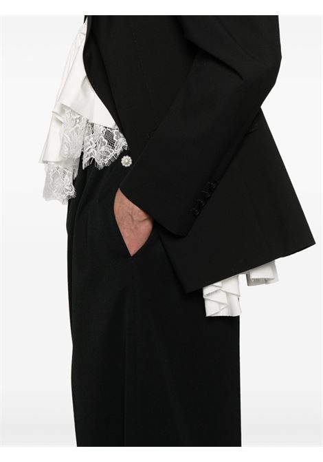 Pantaloni Summer Venetian a gamba larga in nero Simone rocha - uomo SIMONE ROCHA | 4143D1217BLK